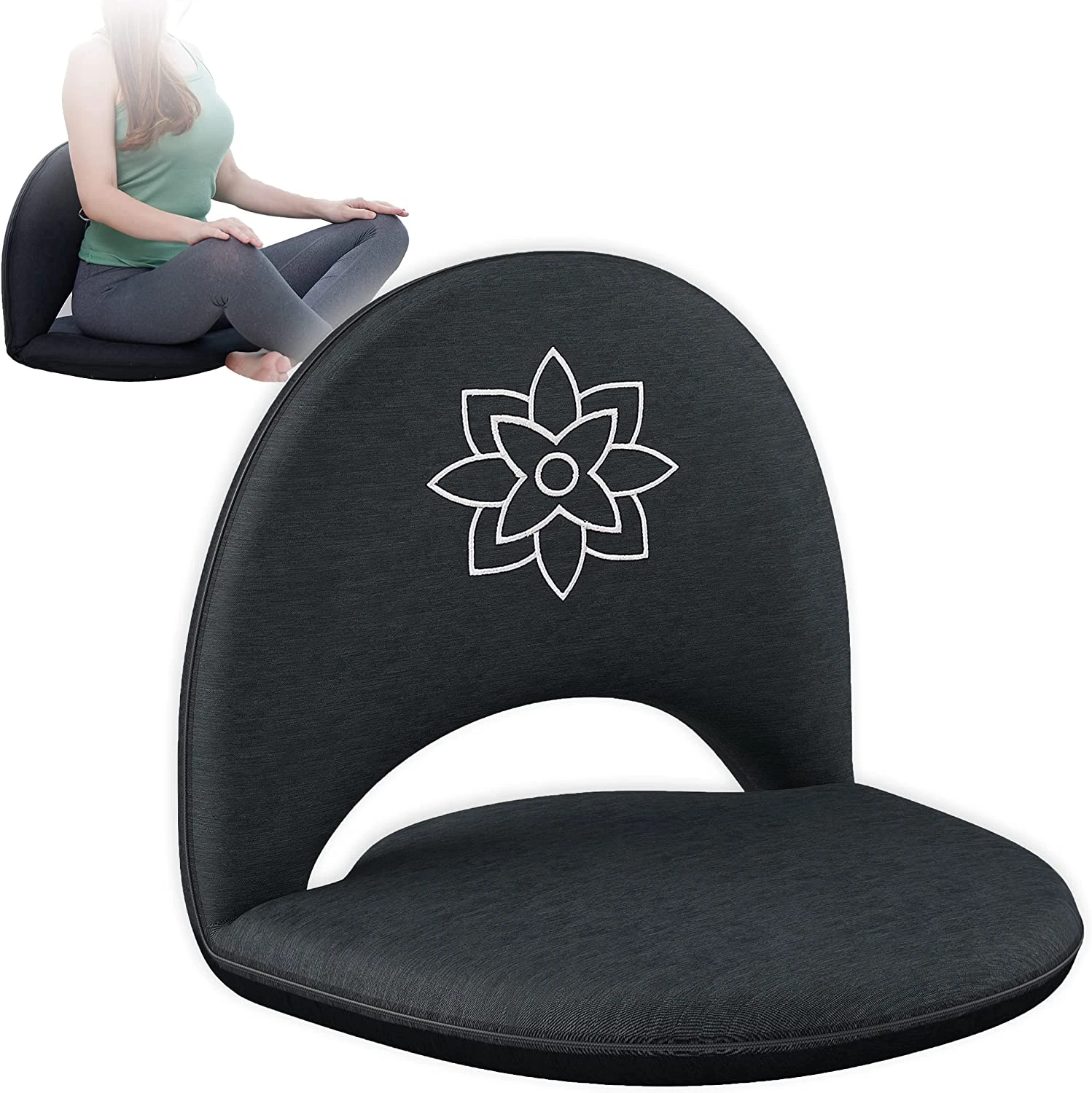 ul & Modern Meditation Chair with Back Support