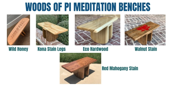 Materials Used in Pi Meditation Bench