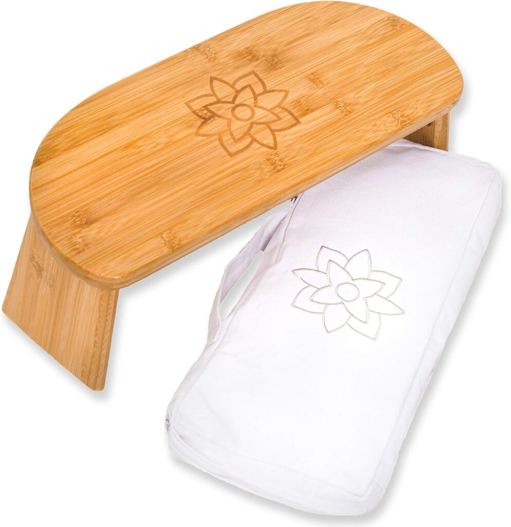 Mindful & Modern Folding Meditation Bench