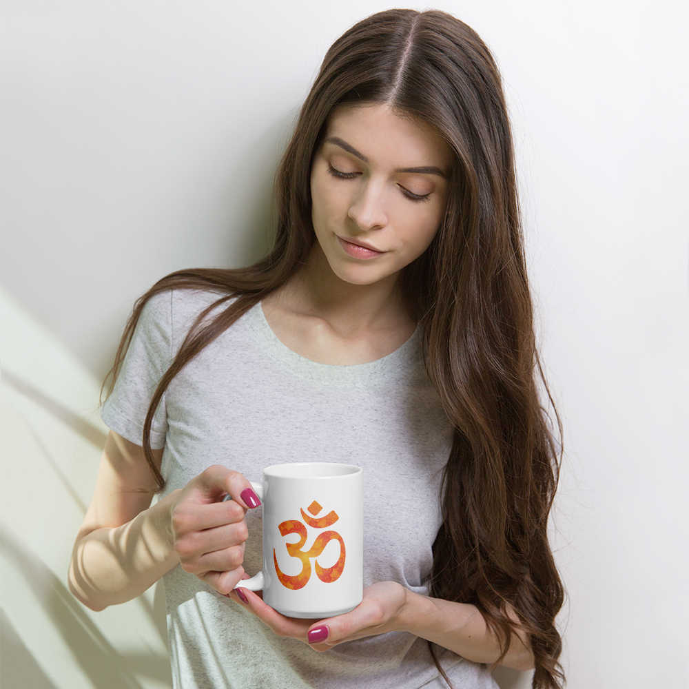 Zen Harmony Om Symbol Meditation Mug