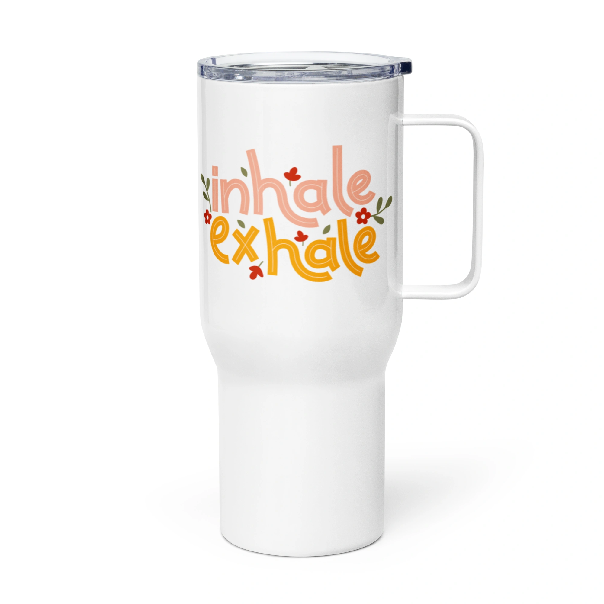 Inhale Exhale Travel Mug 25 oz