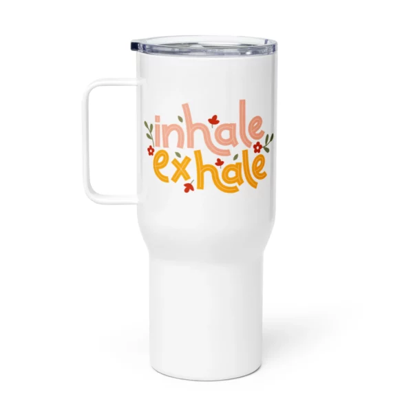 Inhale Exhale Travel Mug 6