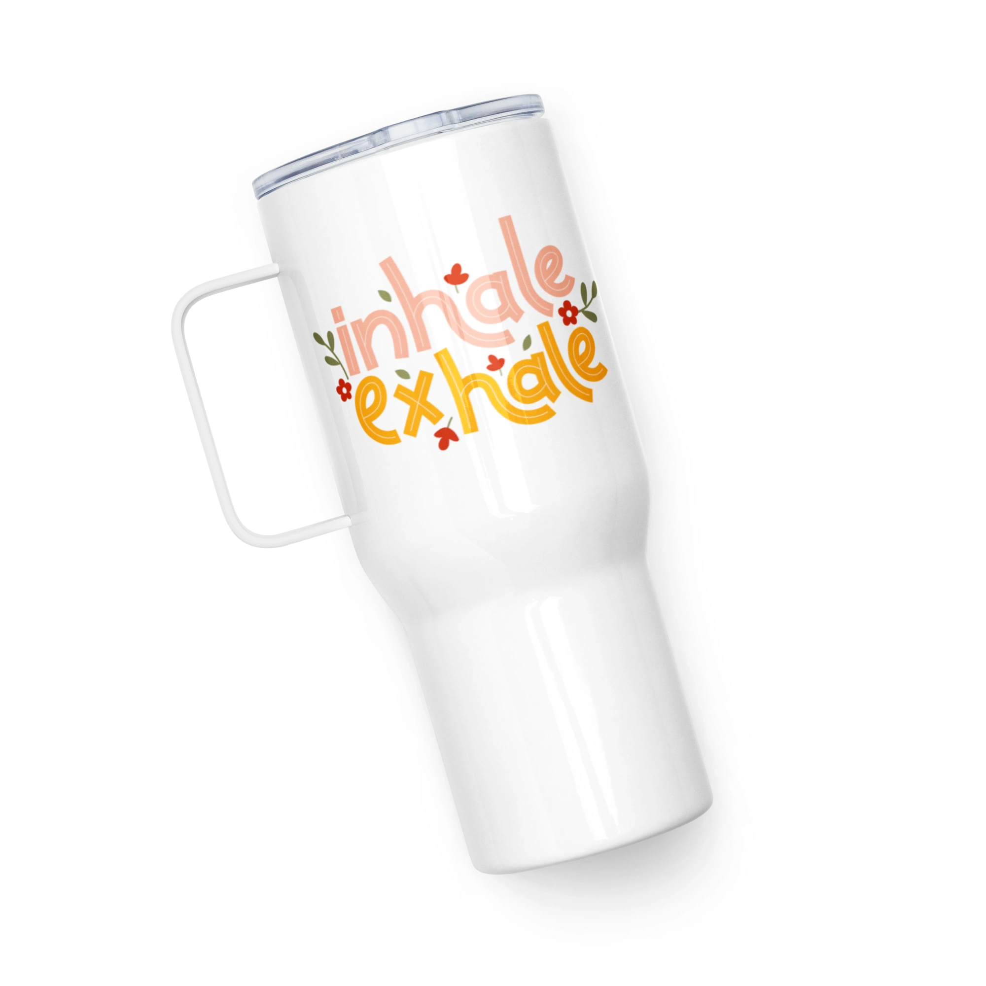 Inhale Exhale Travel Mug 25 oz