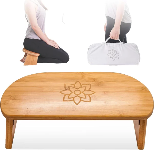 Mindful Modern Folding Meditation Bench